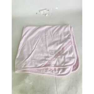 Kissy Kissy Pink Pima Cotton Baby Blanket Security FLAWED